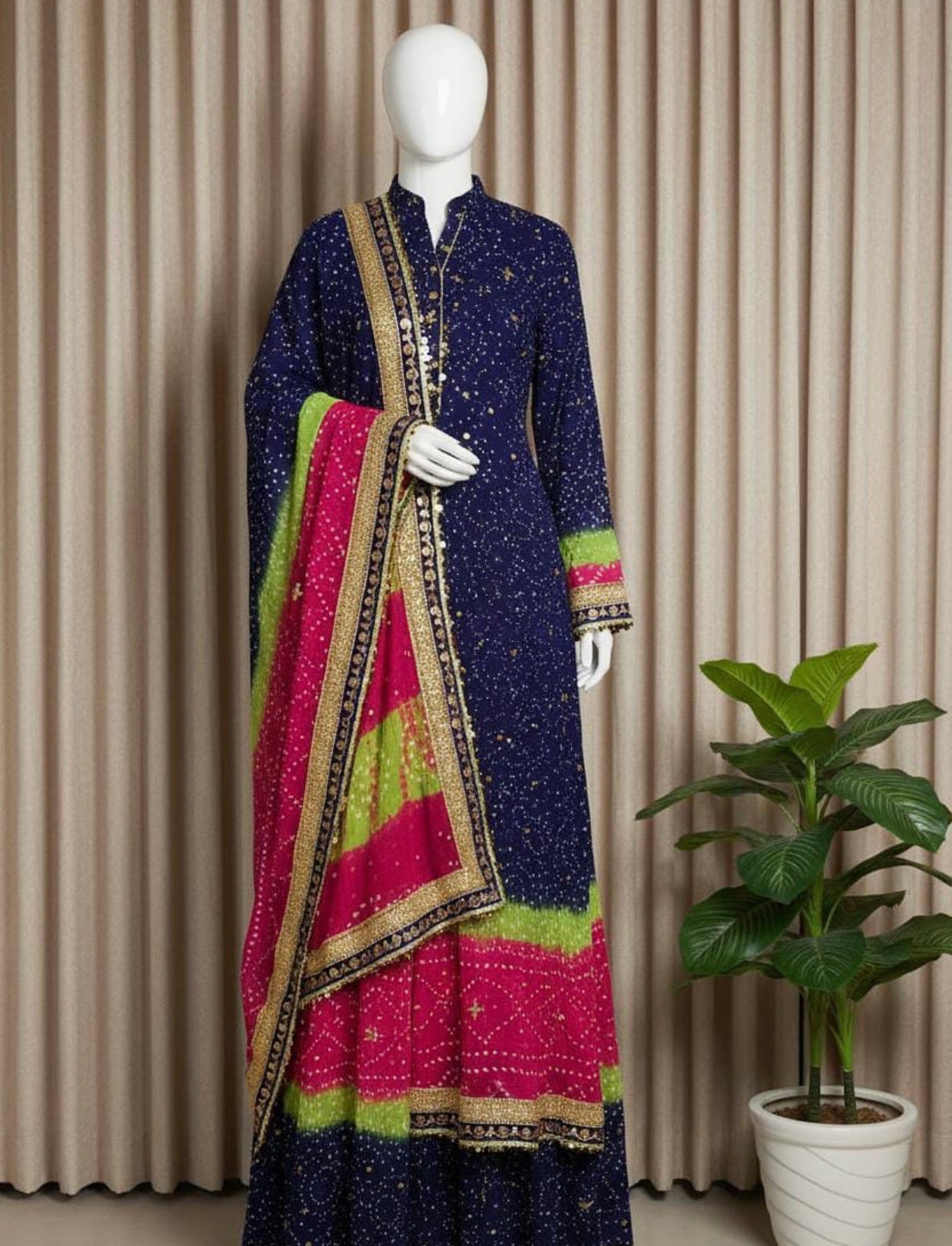 SHEHNAI PASTING GOTA HANDWORK COLLECTION