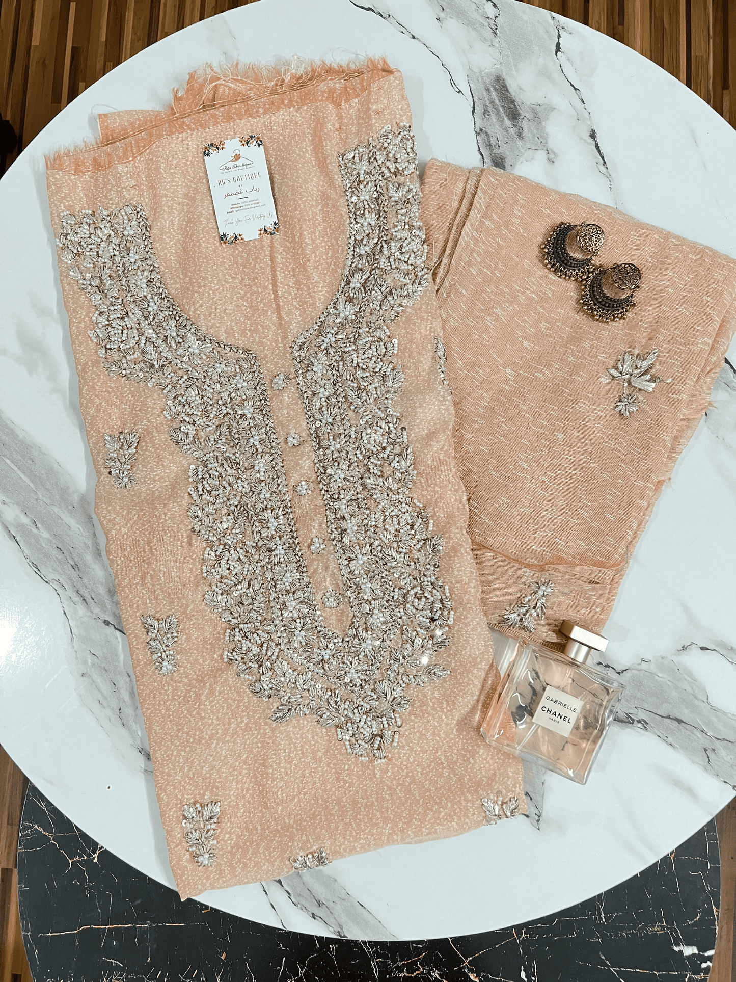 Flowy cotton net dupatta shirt.
