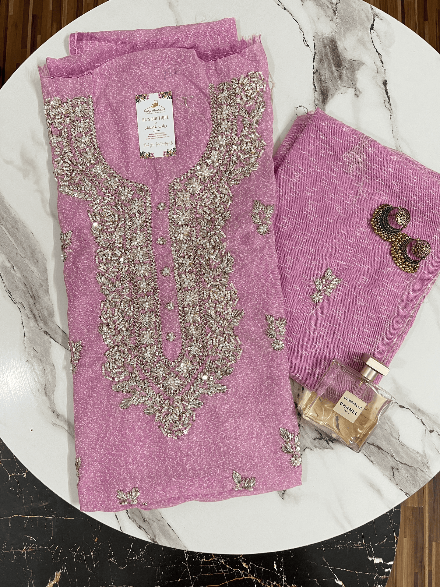 Flowy cotton net dupatta shirt.