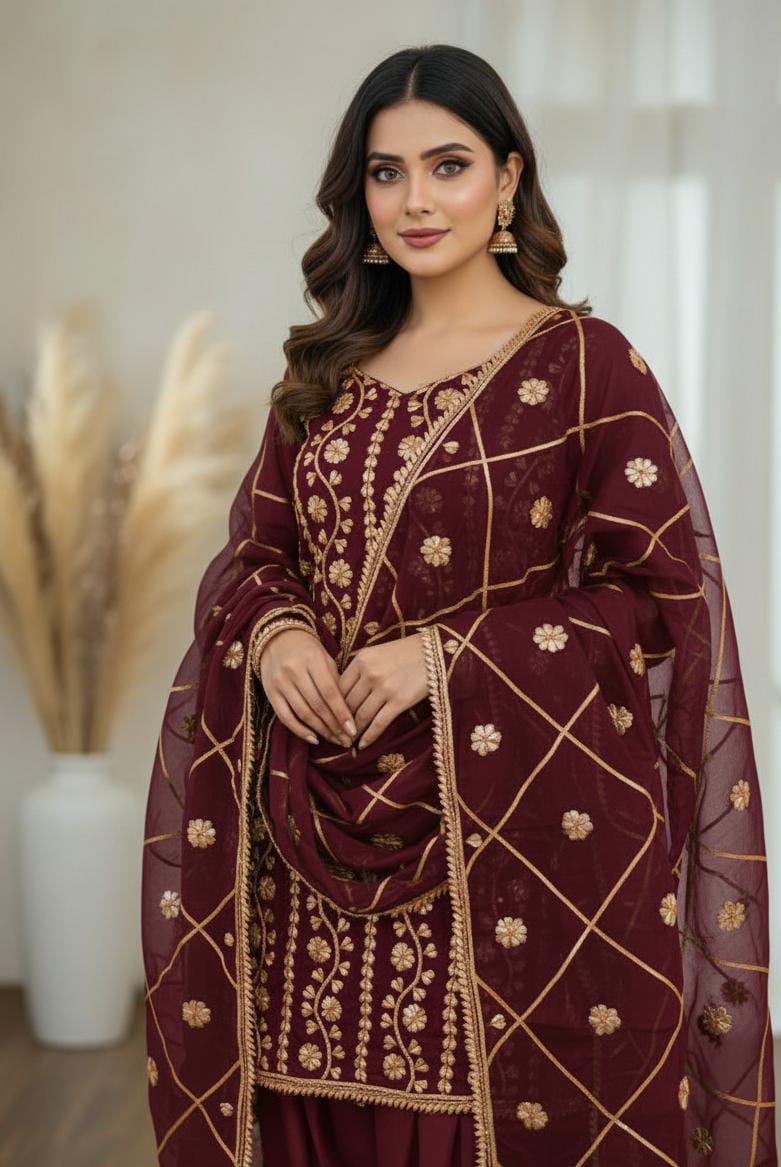 SHEHNAI PASTING GOTA HANDWORK COLLECTION