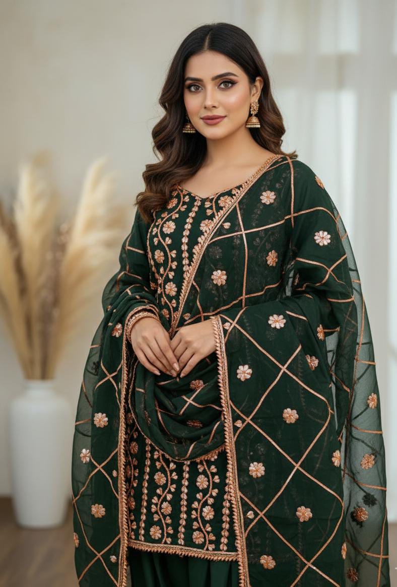 SHEHNAI PASTING GOTA HANDWORK COLLECTION