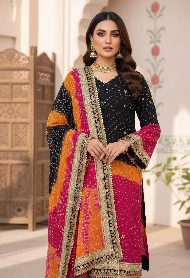 SHEHNAI PASTING GOTA HANDWORK COLLECTION